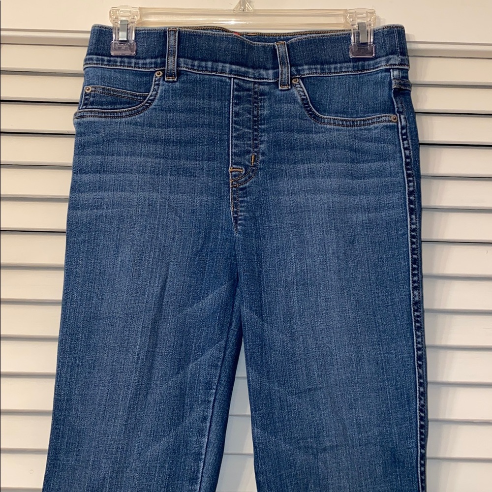 NWOT Spanx Flare Jeans Small Petite - Picture 3 of 13
